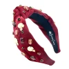 Fan Gear Football Headband in Maroon-Brianna Cannon Online