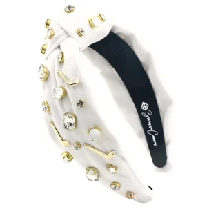 Fan Gear Golf Headband in White-Brianna Cannon Sale