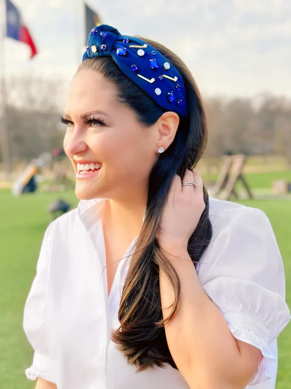 Fan Gear Golf Headband in PGA Blue-Brianna Cannon Online