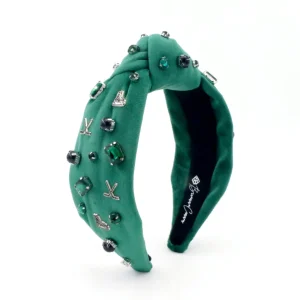 Fan Gear Hockey Headband in Green-Brianna Cannon Discount