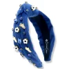 Fan Gear Soccer Headband in Blue-Brianna Cannon Hot