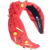 Fan Gear Softball Headband in Red-Brianna Cannon Sale