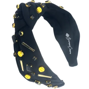 Fan Gear Softball Headband in Black-Brianna Cannon Hot