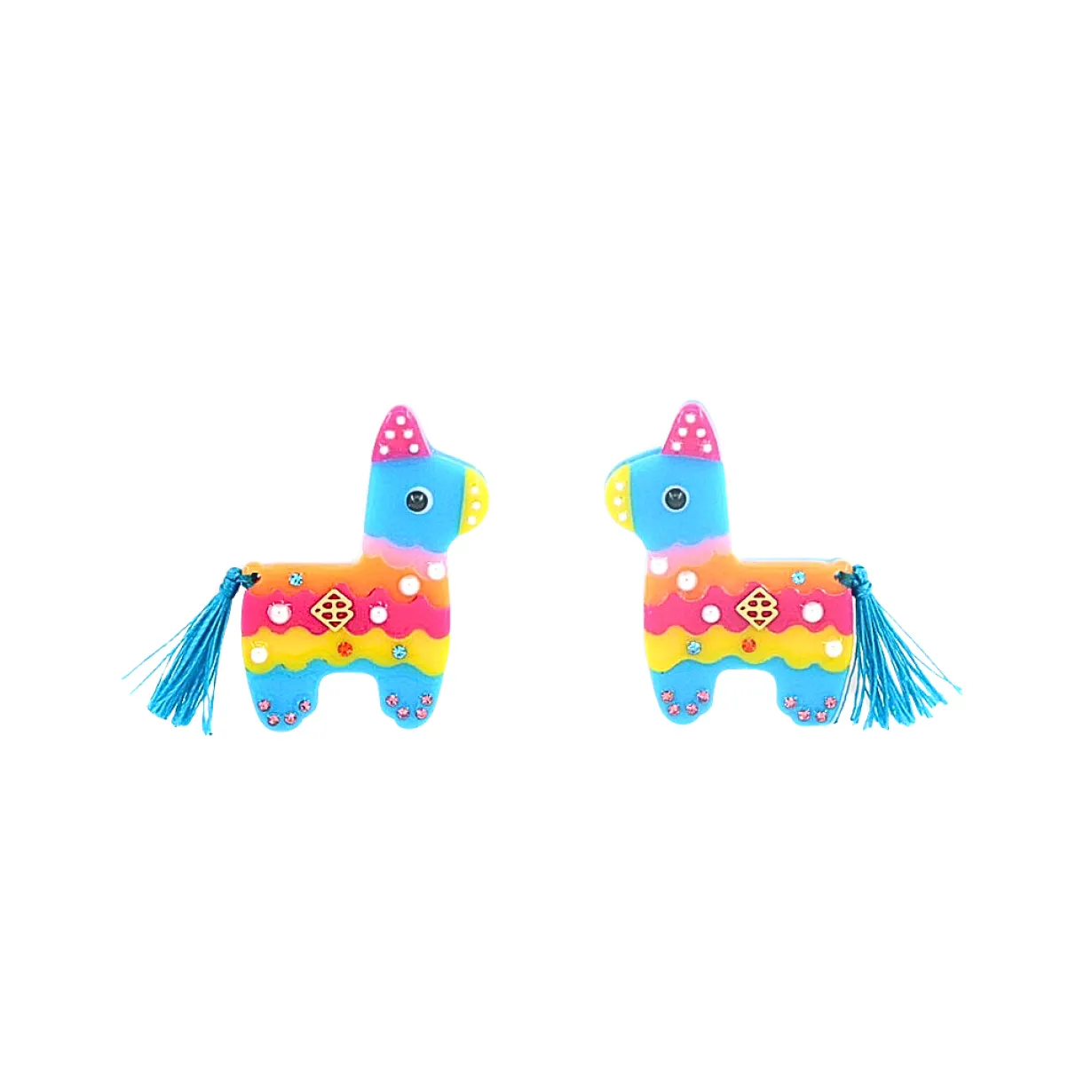 fiesta_burro_piata_stud_e_0.webp Fiesta Burro Piñata Stud Earrings-Brianna Cannon Hot