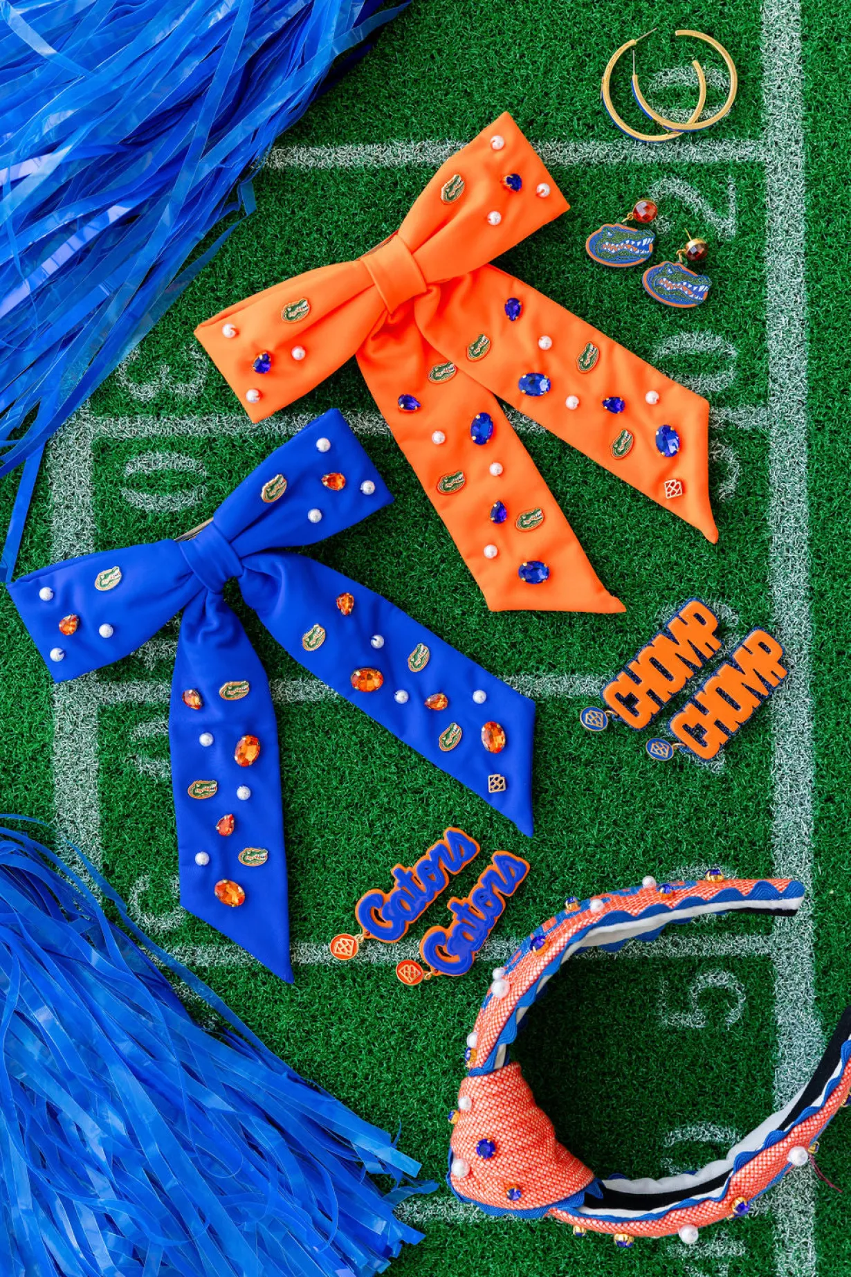 florida_blue_gators_bow_b_3.webp Florida Blue Gators Bow Barrette-Brianna Cannon Hot