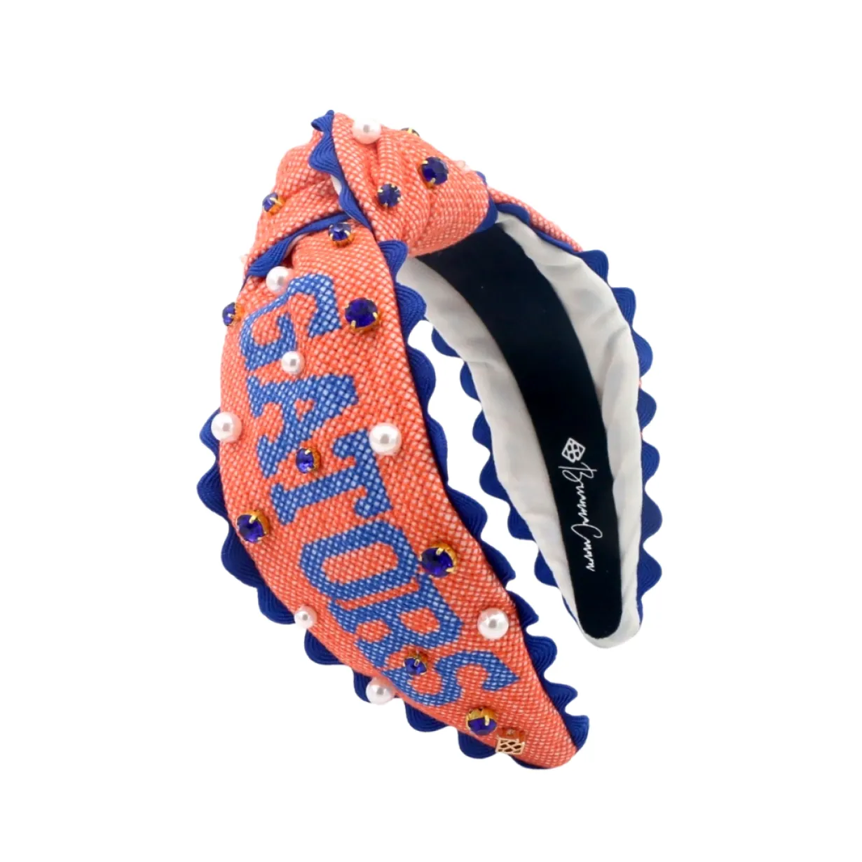 florida_child_size_gators_0.webp Florida Child Size GATORS Cross Stitch Headband-Brianna Cannon Clearance