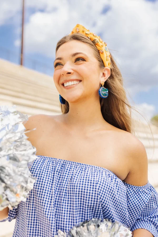 Florida Gator Logo Earrings-Brianna Cannon Sale
