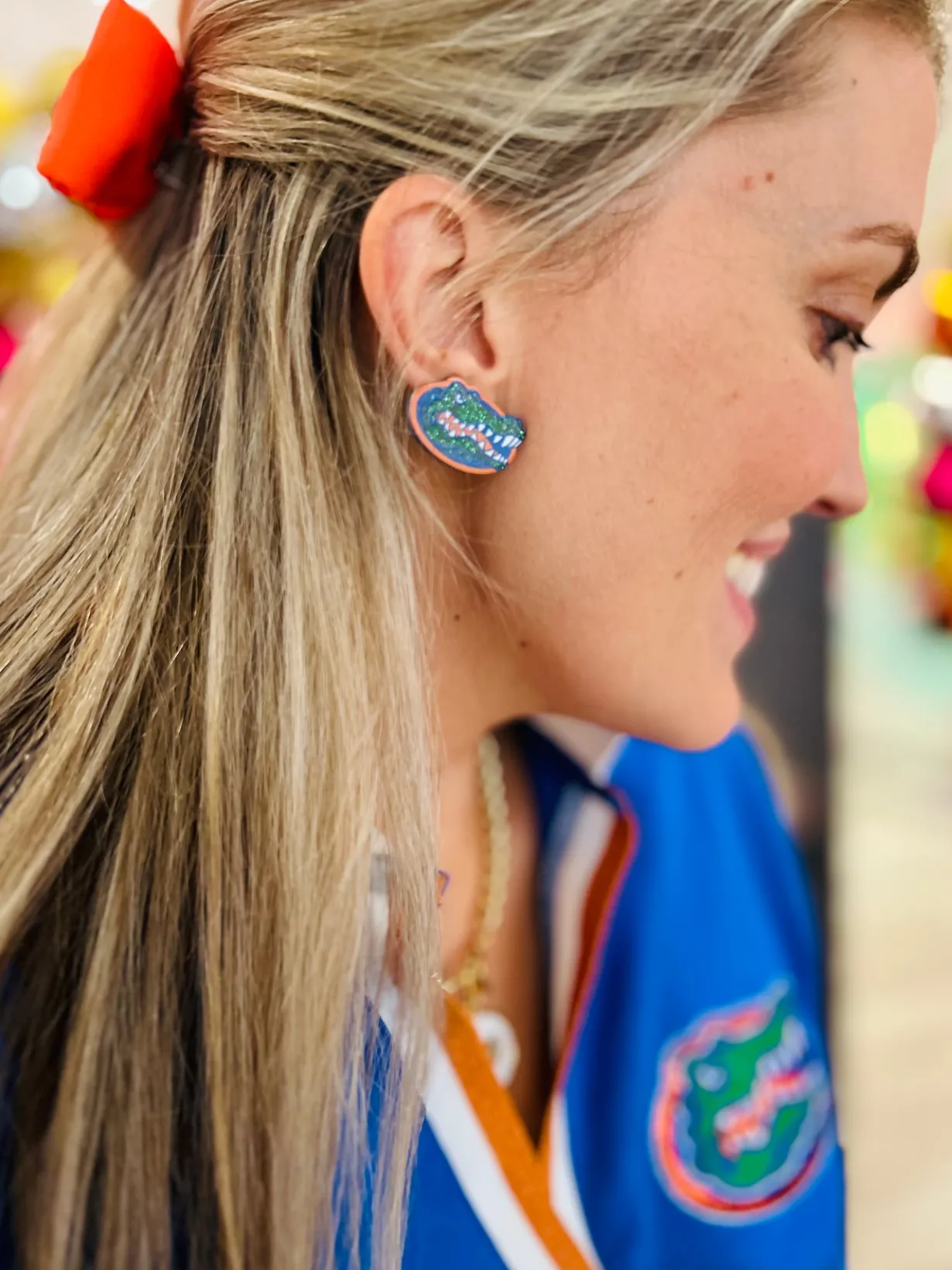 florida_gator_logo_stud_e_1.webp Florida Gator Logo Stud Earrings-Brianna Cannon Clearance