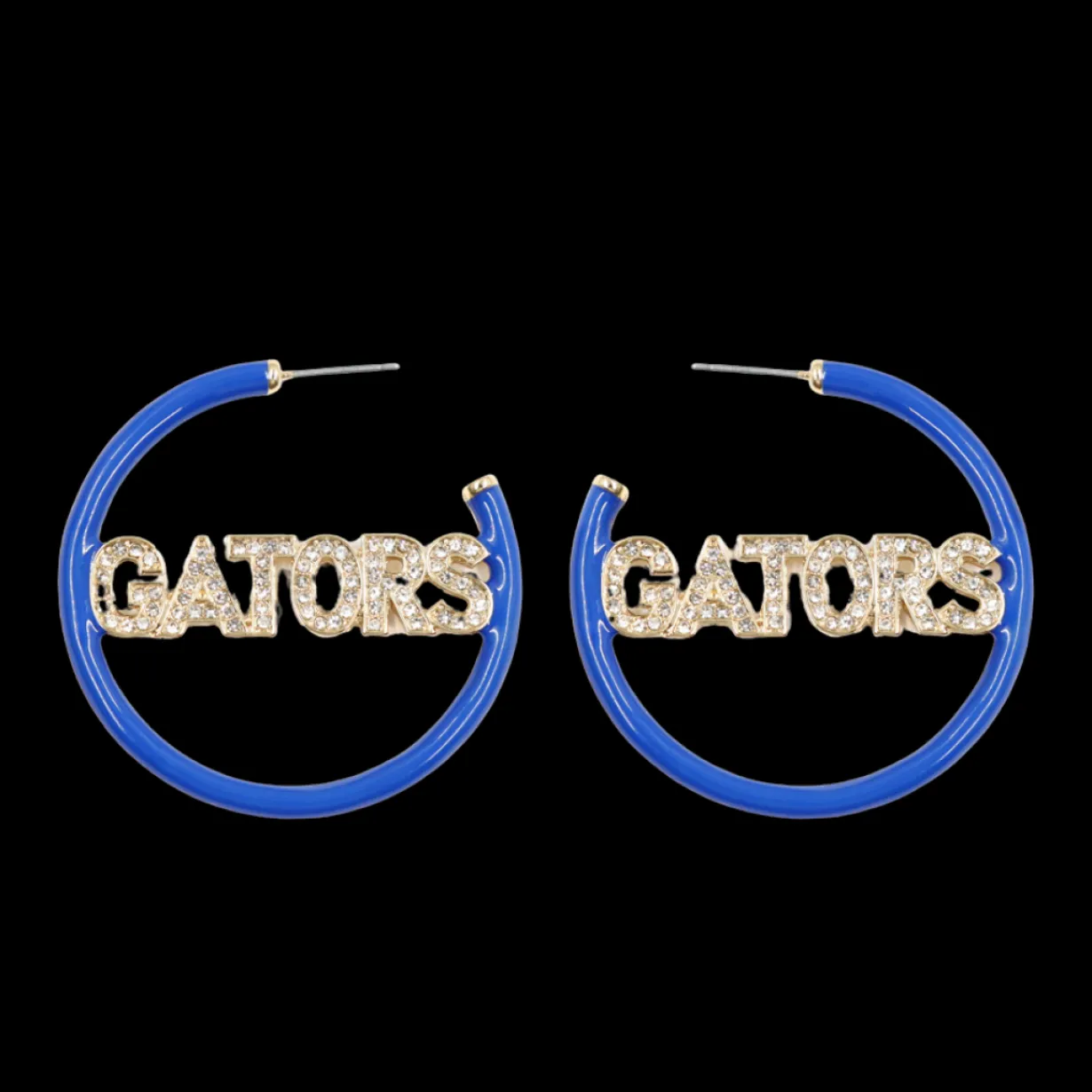 florida_gators_blue_pav_h_0.webp Florida GATORS Blue Pavé Hoop Earrings-Brianna Cannon Sale