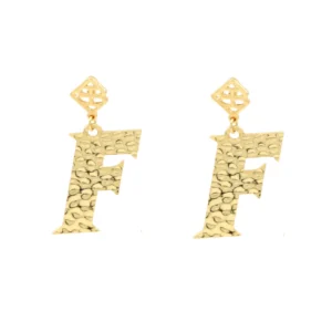 Florida Gold Logo Earring with BC Logo-Brianna Cannon Online