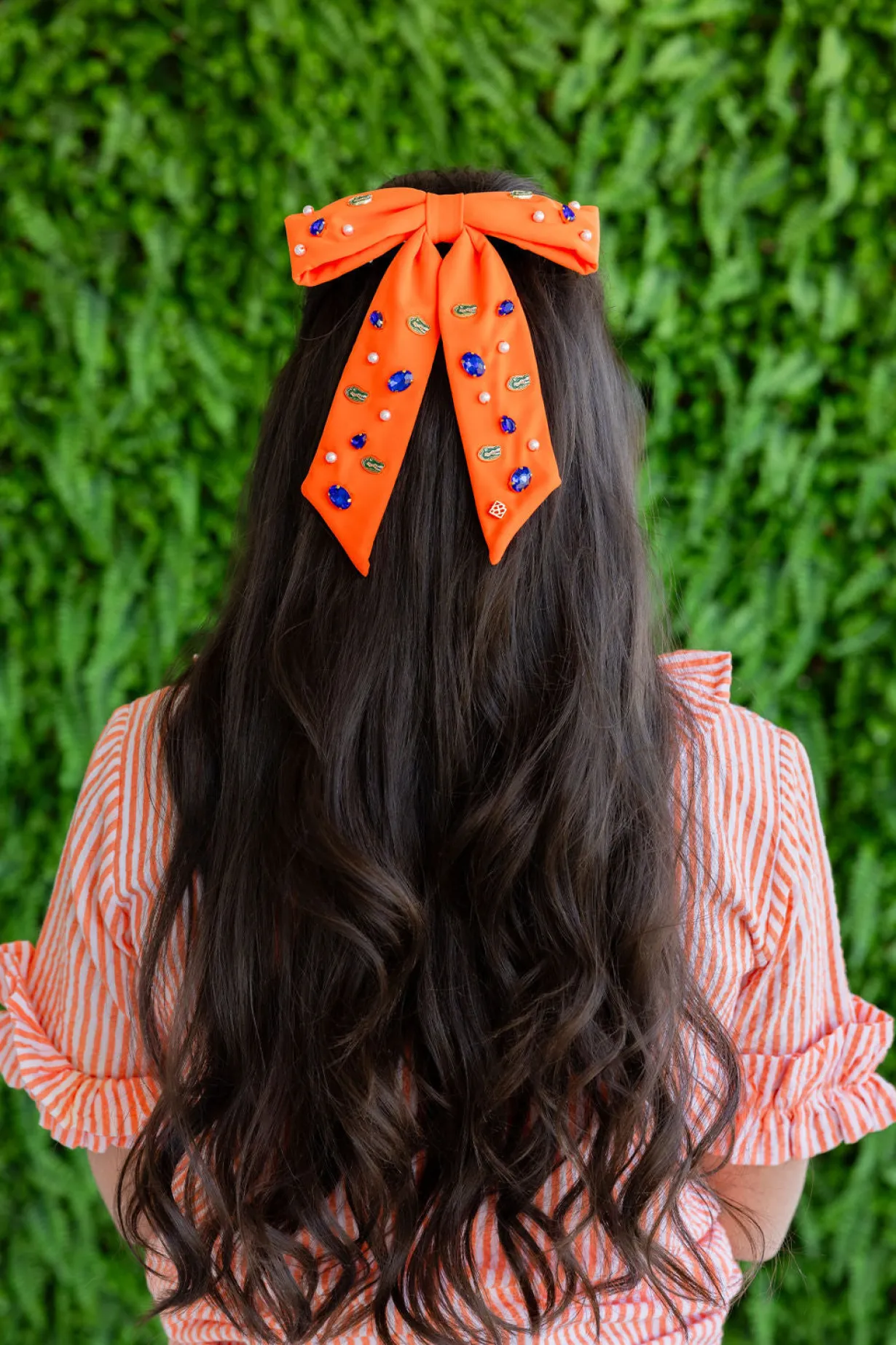 florida_orange_gators_bow_3.webp Florida Orange Gators Bow Barrette-Brianna Cannon Best