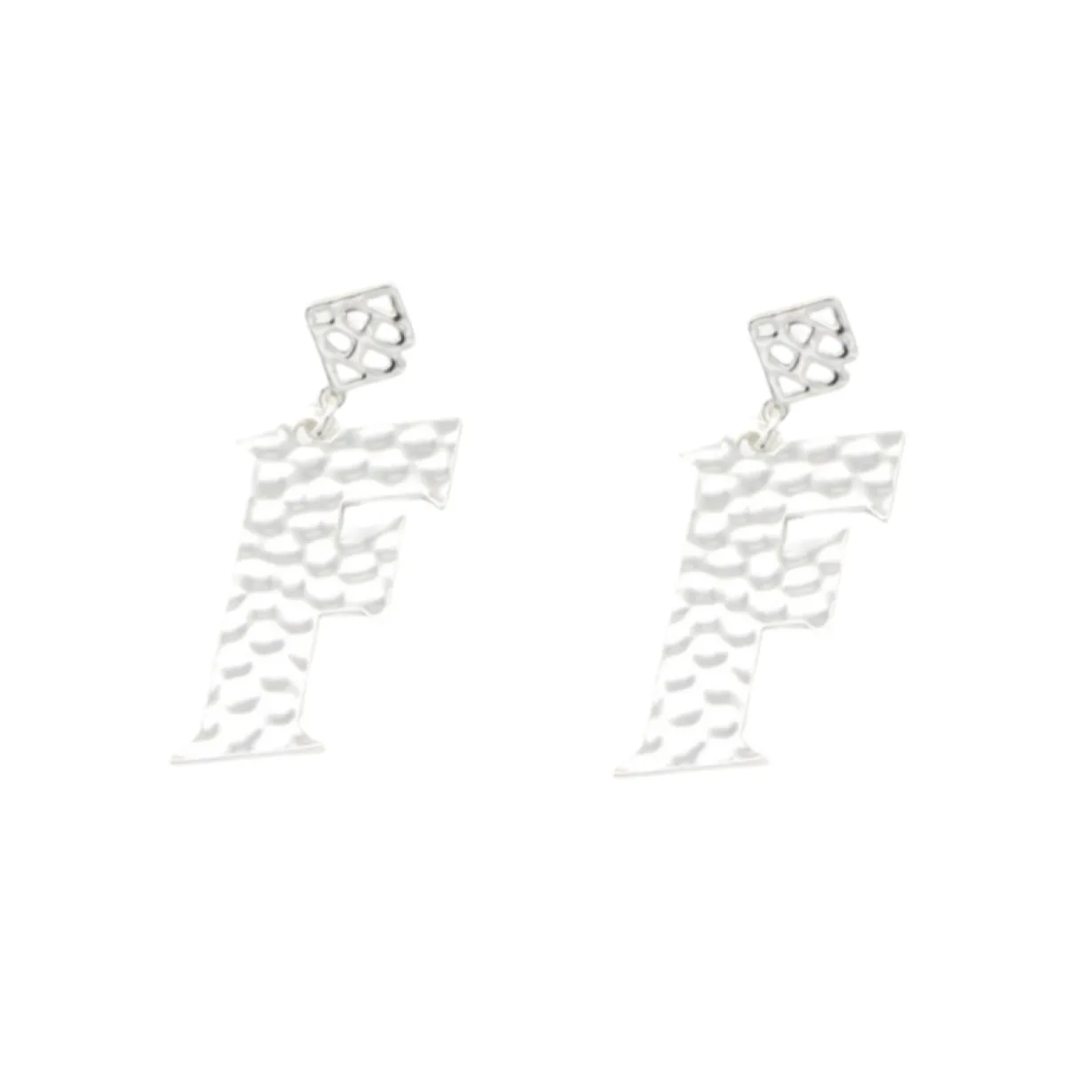 florida_silver_logo_earri_0.webp Florida Silver Logo Earring with BC Logo-Brianna Cannon Sale