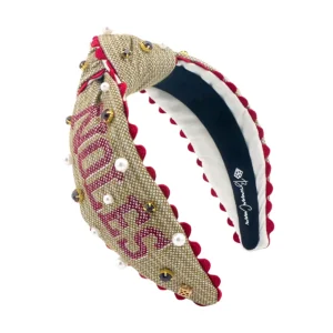Florida State Child Size NOLES Cross Stitch Headband-Brianna Cannon New