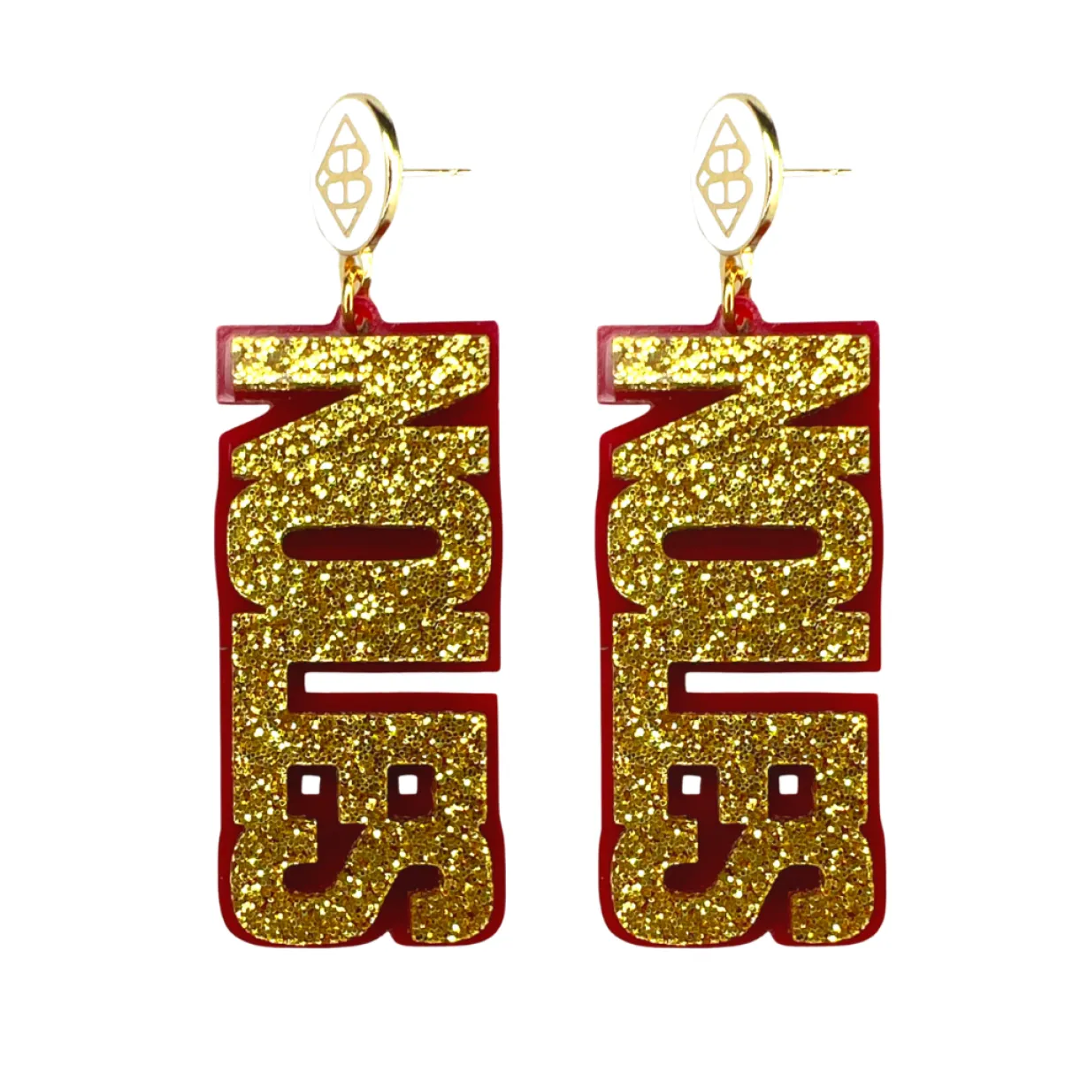 florida_state_gold_noles__0.webp Florida State Gold NOLES Earrings-Brianna Cannon New