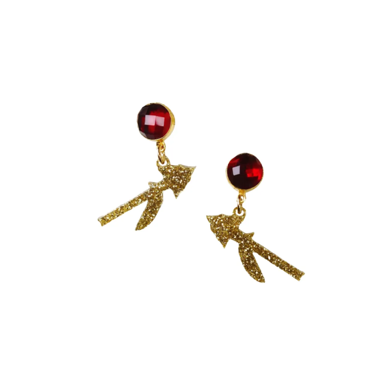 florida_state_mini_gold_g_0-1.webp Florida State Mini Gold Glitter Spear Earrings-Brianna Cannon New