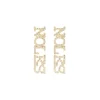 Florida State NOLES Pavé Rhinestone Stud Earrings-Brianna Cannon New