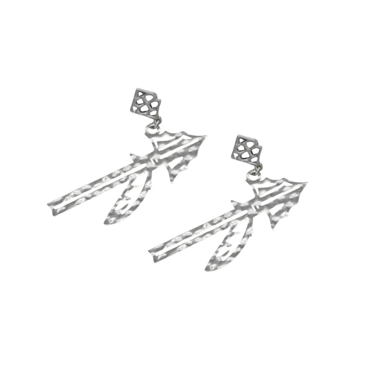 florida_state_silver_logo_0.webp Florida State Silver Logo Spear Earring with BC Logo-Brianna Cannon New