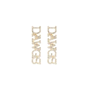 Georgia DAWGS Pavé Rhinestone Stud Earrings-Brianna Cannon New