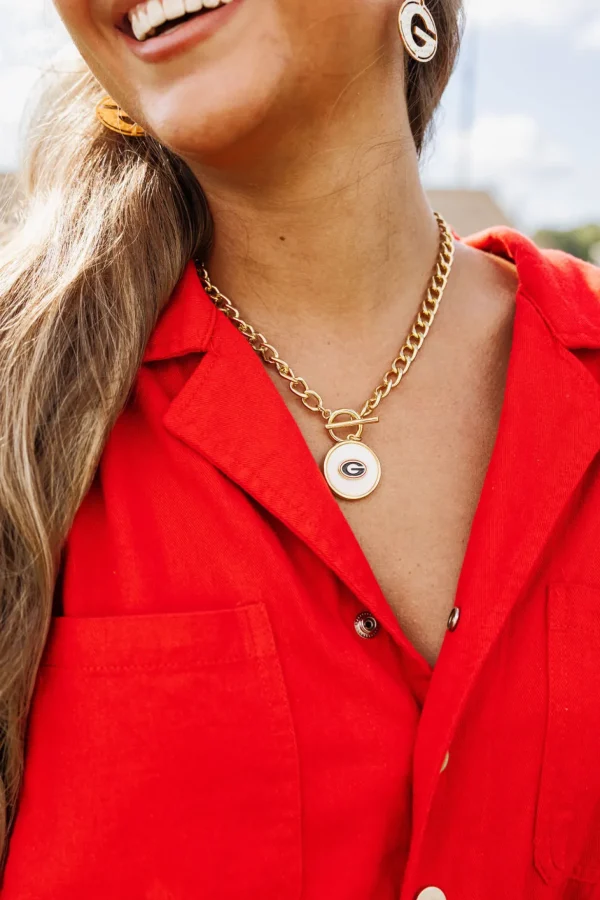 Georgia Logo Necklace-Brianna Cannon Online