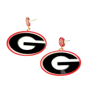 Georgia Power G Earrings-Brianna Cannon Sale