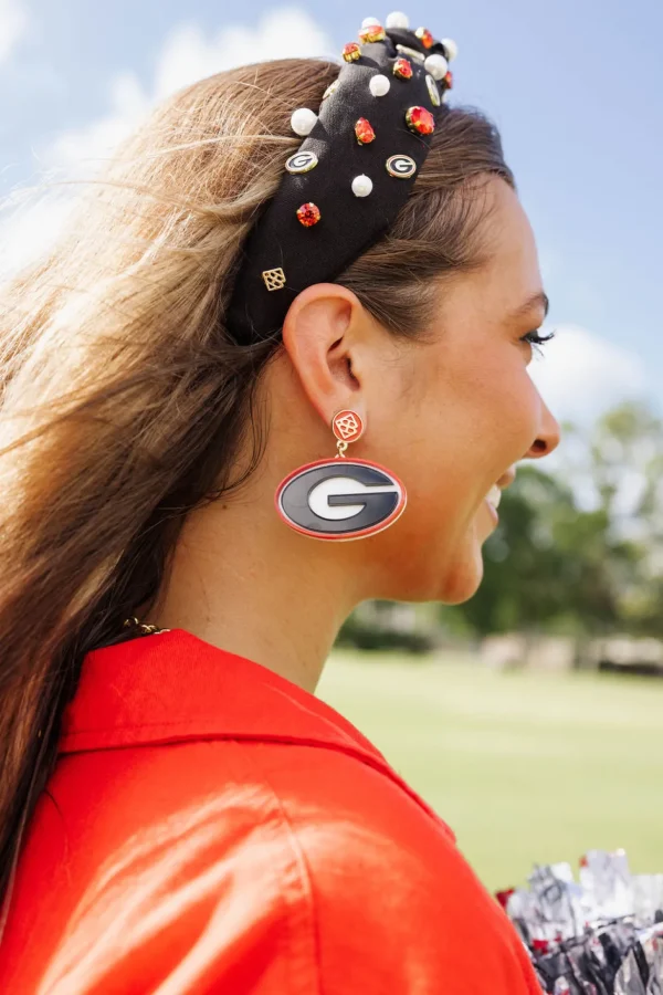 Georgia Power G Earrings-Brianna Cannon Sale