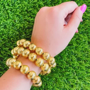 Gold Beaded Brianna Bracelet-Brianna Cannon Fashion