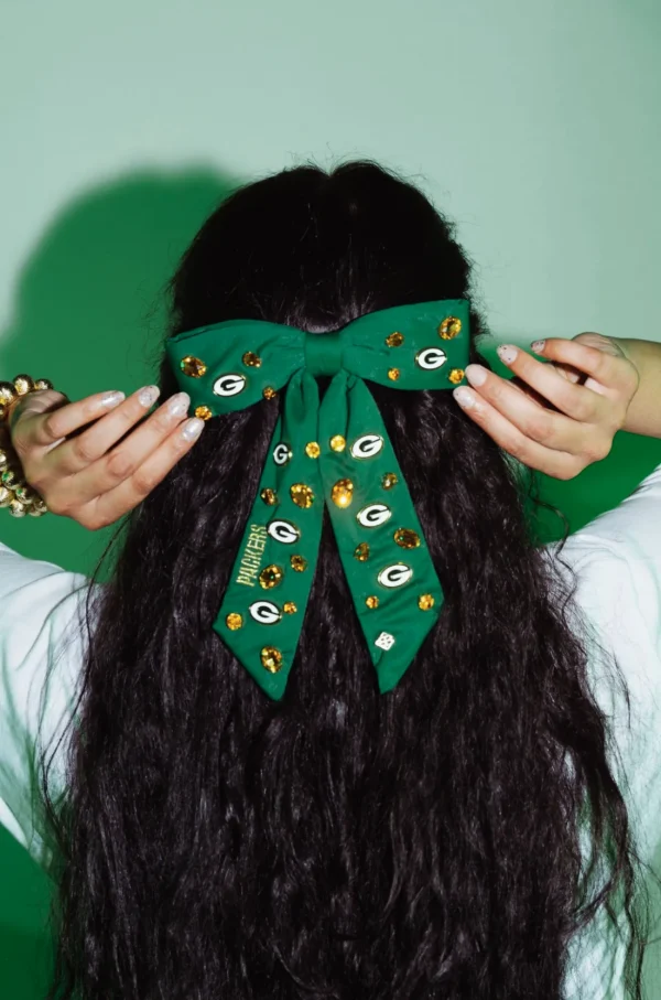 Green Bay Packers Green Bow Barrette-Brianna Cannon Online