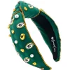 Green Bay Packers Green Logo Headband-Brianna Cannon Sale