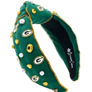 Green Bay Packers Green Logo Headband-Brianna Cannon Sale