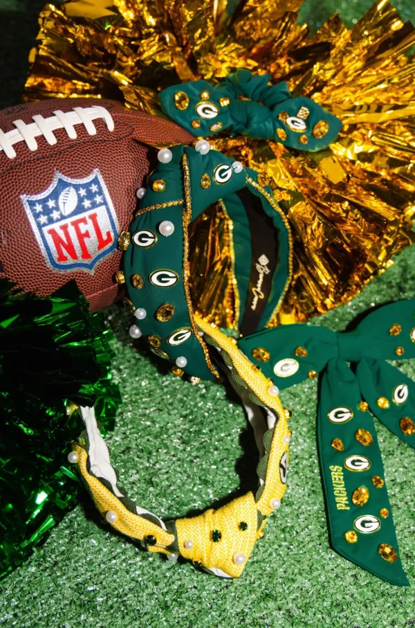 Green Bay Packers Green Logo Headband-Brianna Cannon Sale