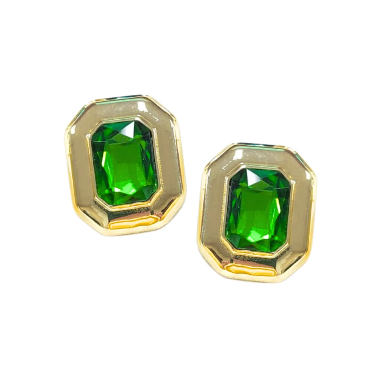 green_jeweled_studs_0.webp Green Jeweled Studs-Brianna Cannon Fashion