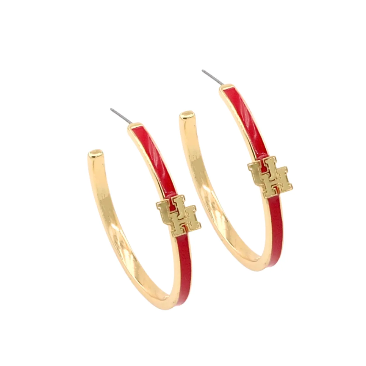 houston_logo_hoop_earring_0.webp Houston Logo Hoop Earrings-Brianna Cannon New