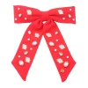 Houston Red Bow Barrette-Brianna Cannon Clearance
