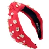 Houston Red Logo Headband-Brianna Cannon Fashion