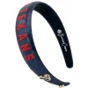 Houston Texans Thin Embroidered Headband-Brianna Cannon Clearance