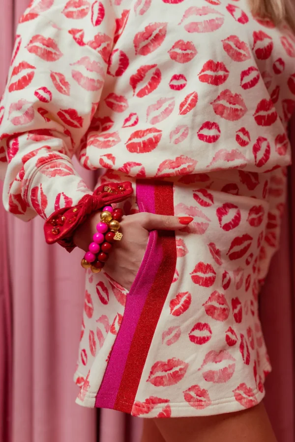 Hugs & Kisses Lips Skirt/Skort-Brianna Cannon Best