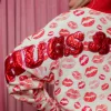 Hugs & Kisses Lips Sweatshirt-Brianna Cannon Sale