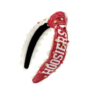 Indiana Child HOOSIERS Cross Stitch Headband-Brianna Cannon New