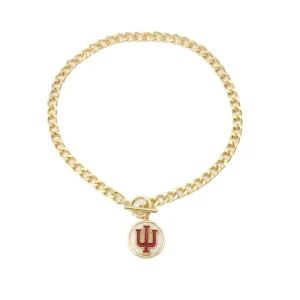 Indiana Logo Necklace-Brianna Cannon New