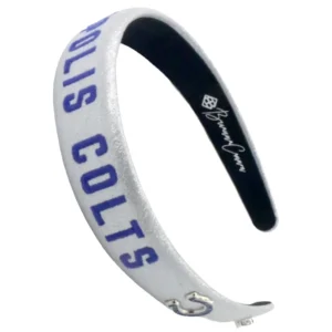 Indianapolis Colts Thin Embroidered Headband-Brianna Cannon New