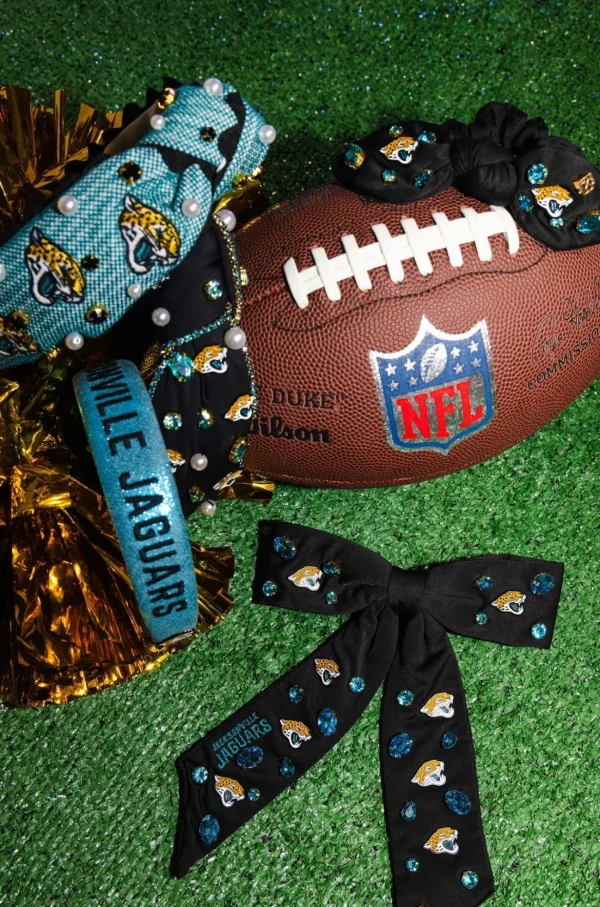 Jacksonville Jaguars Adult Cross Stitch Headband-Brianna Cannon New