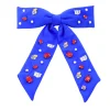 Kansas Blue Bow Barrette-Brianna Cannon Discount