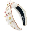 Kansas City Chiefs White Logo Headband-Brianna Cannon Hot