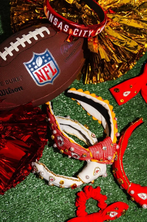 Kansas City Chiefs White Logo Headband-Brianna Cannon Hot