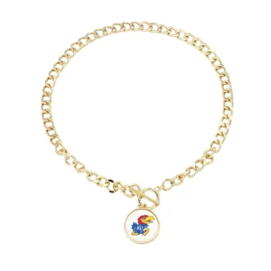 Kansas Logo Necklace-Brianna Cannon Hot