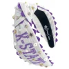 Kansas State Adult K-STATE Cross Stitch Headband-Brianna Cannon Sale