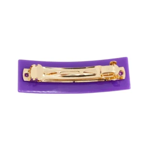 Kansas State Purple WILDCATS Rectangle Barrette Clip-Brianna Cannon Outlet