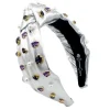 Kansas State Silver Logo Headband-Brianna Cannon Fashion