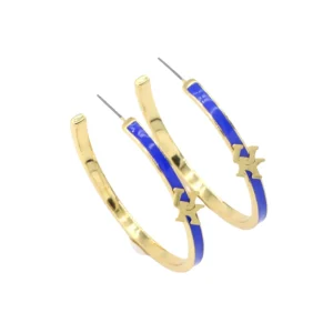 Kentucky Logo Hoop Earrings-Brianna Cannon Discount