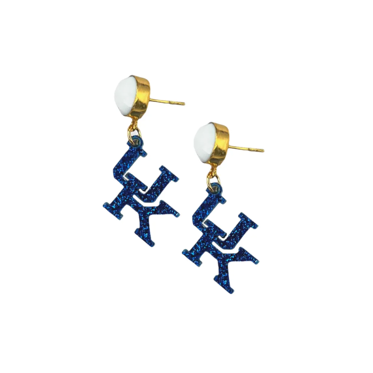 kentucky_mini_blue_glitte_0-1.webp Kentucky Mini Blue Glitter UK Earrings-Brianna Cannon Fashion
